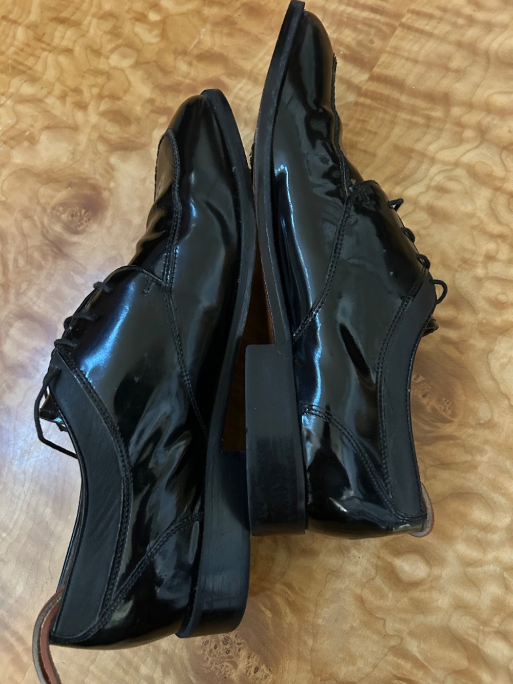 Stacy Adams Patent Leather Shoes size 10.5m for Tuxedo and other formal occasion - Picture 6 of 7